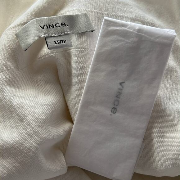 Vince Macramé 100% Cotton Midi Sweater Dress Sz XS NWT - Picture 8 of 11